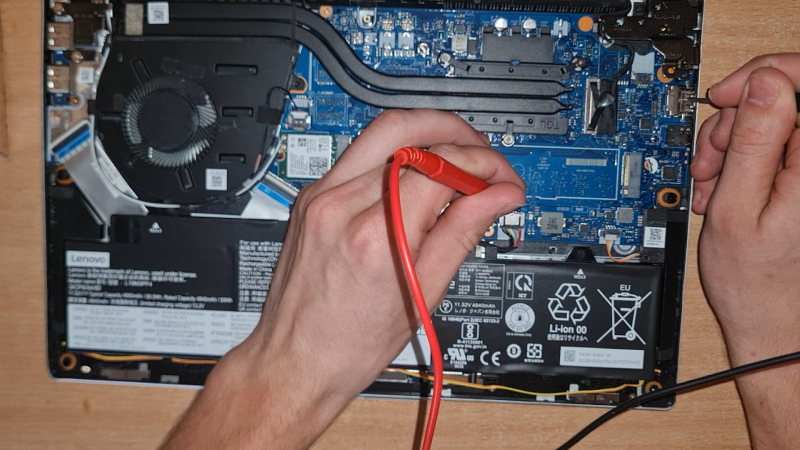 lenovo idapad 5 punjenje baterije